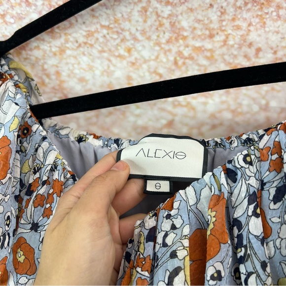 Alexis Floral Ruffle Dress in Vintage Blossom - Picture 6 of 11